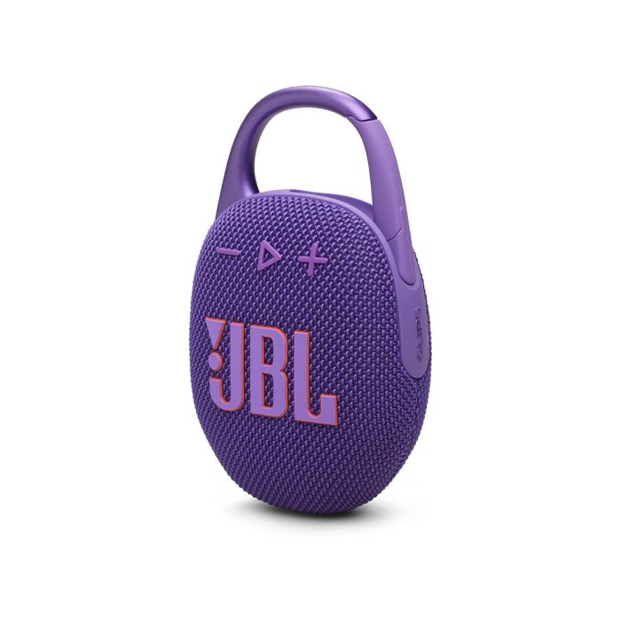 JBL Clip 5 Portable Bluetooth speaker - Purple - Image 2