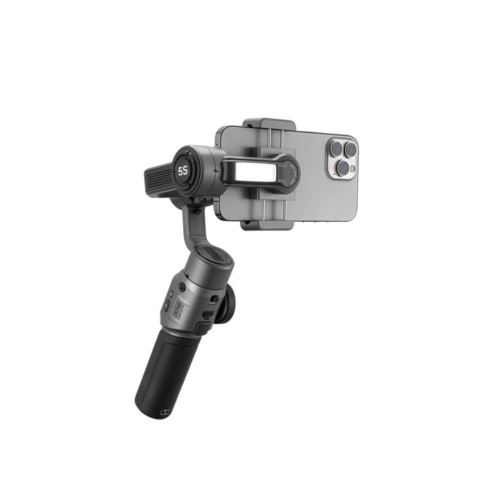Zhiyun Smooth 5S Phone Gimbal, 3-Axis Smartphone Stabilizer - Gray - Image 2