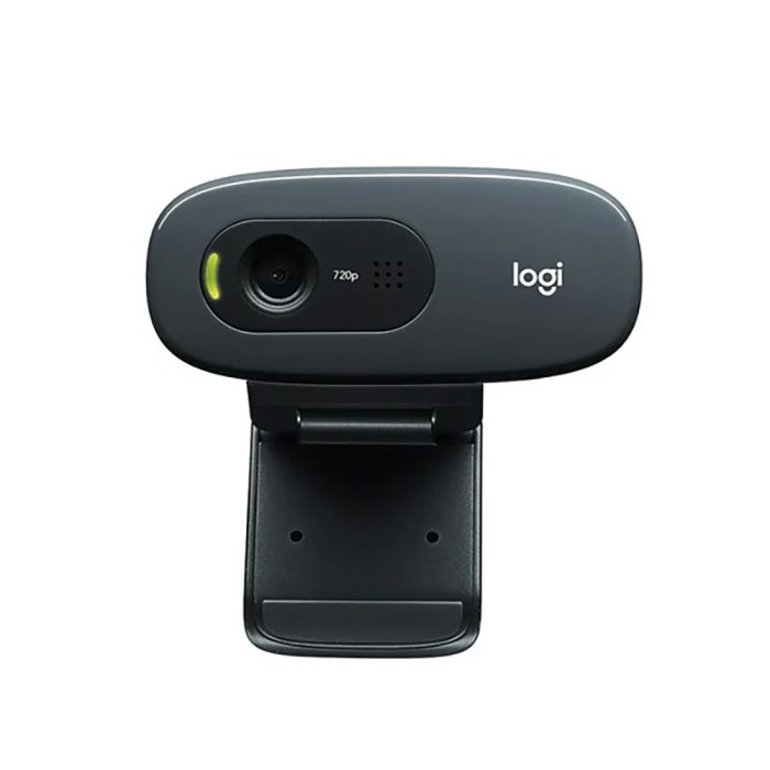 Logitech C270 HD Webcam - Black - Image 2