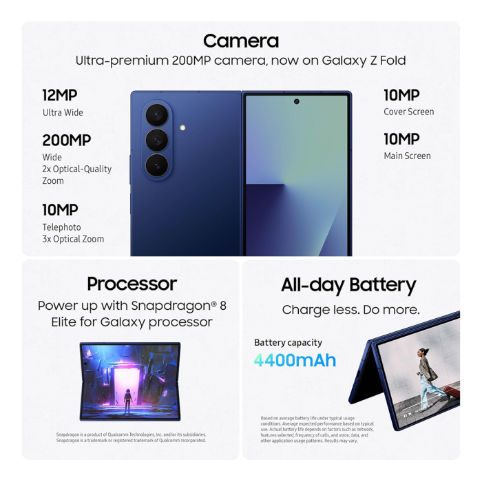 Samsung Galaxy Z Fold 7 512gb - Silver Shadow - Image 2
