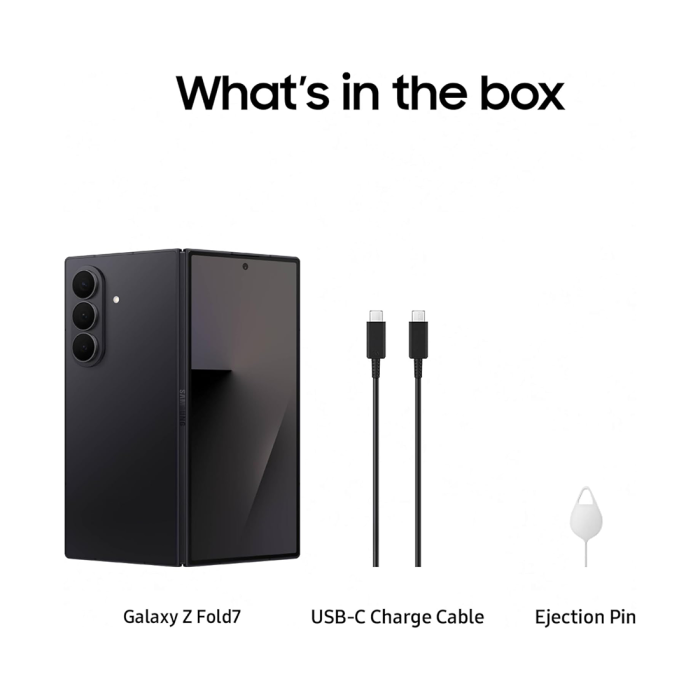 Samsung Galaxy Z Fold 7 512gb - Jet Black - Image 3