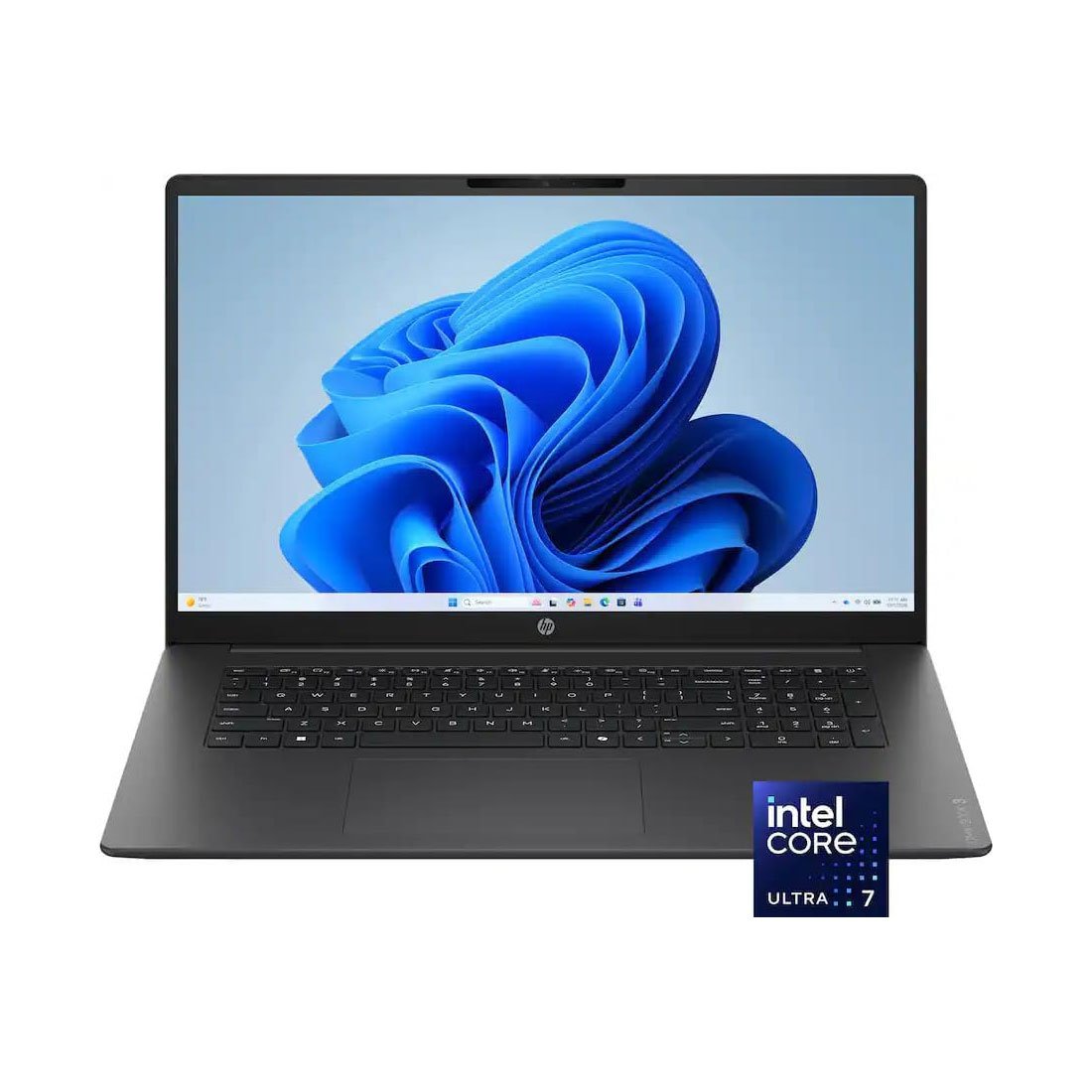 HP OmniBook 3 laptop AI 17.3" FHD Display Intel Core Ultra 7 255U 16GB 1TB - Mica Silver