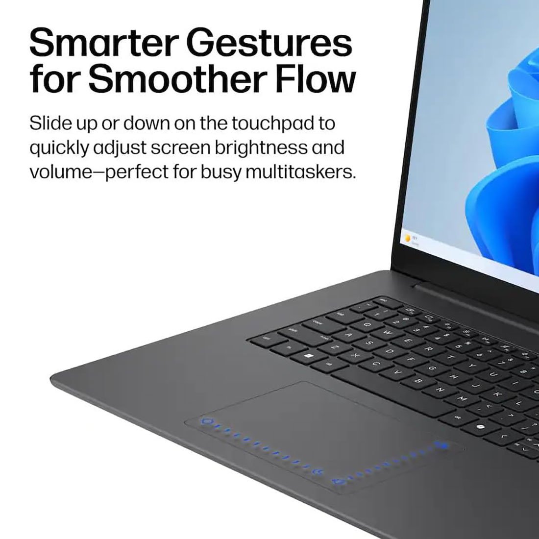 HP OmniBook 3 laptop AI 17.3" FHD Display Intel Core Ultra 7 255U 16GB 1TB - Mica Silver - Image 2