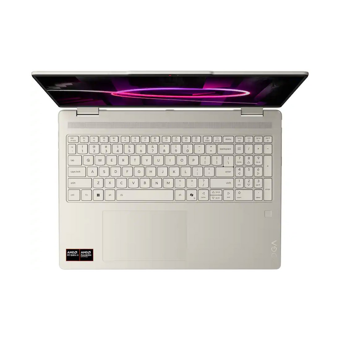 Lenovo Yoga 7 2-in-1 16AGP11 16-inch Touch Screen, AMD Ryzen AI 7 445 24GB 512GB SSD - Seashell - Image 3